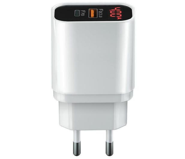 FOREVER CORE LED 1xUSB 1xUSB-C PD QC 3.0 20W - 1380778 - zdjęcie